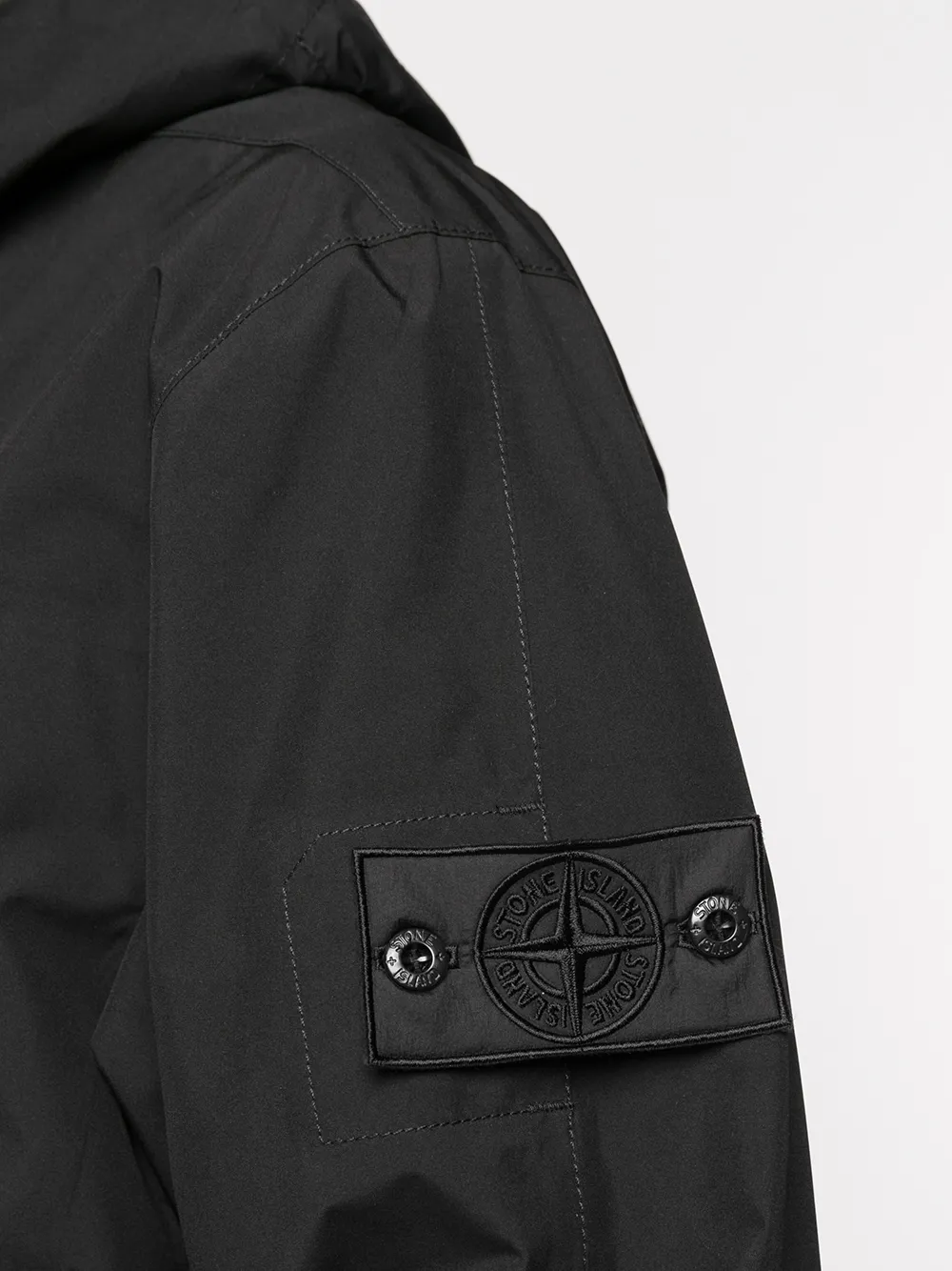 фото Stone island shadow project куртка на молнии с капюшоном