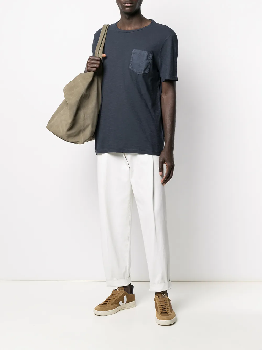 фото Dondup футболка с накладным карманом