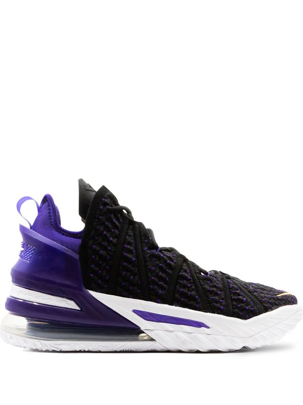 purple lebron lakers shoes