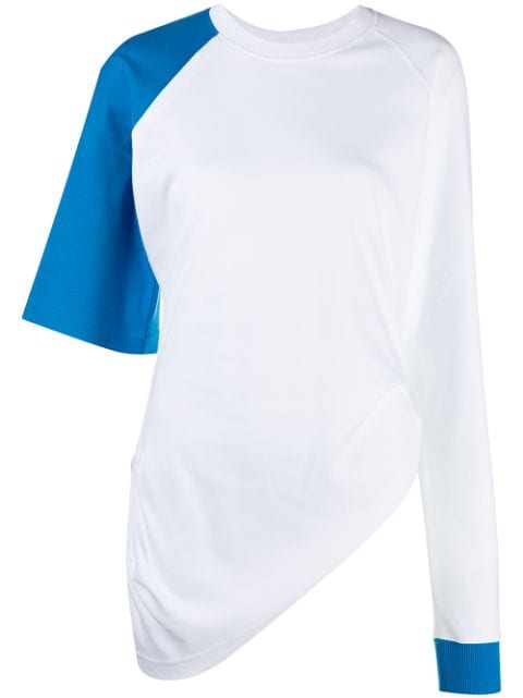 Lourdes  asymmetric sleeve T-shirt
