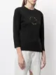 Céline Pre-Owned pre-owned logo embroidered long-sleeved T-shirt