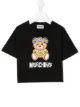 Image 1 of Moschino Kids logo teddy print T-shirt