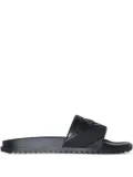 FENDI FF-embossed slides - Black