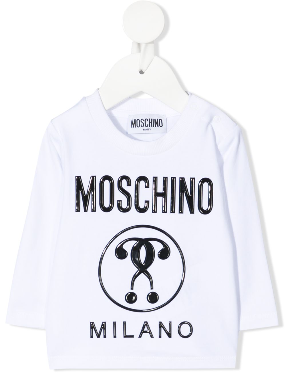 фото Moschino kids толстовка с логотипом