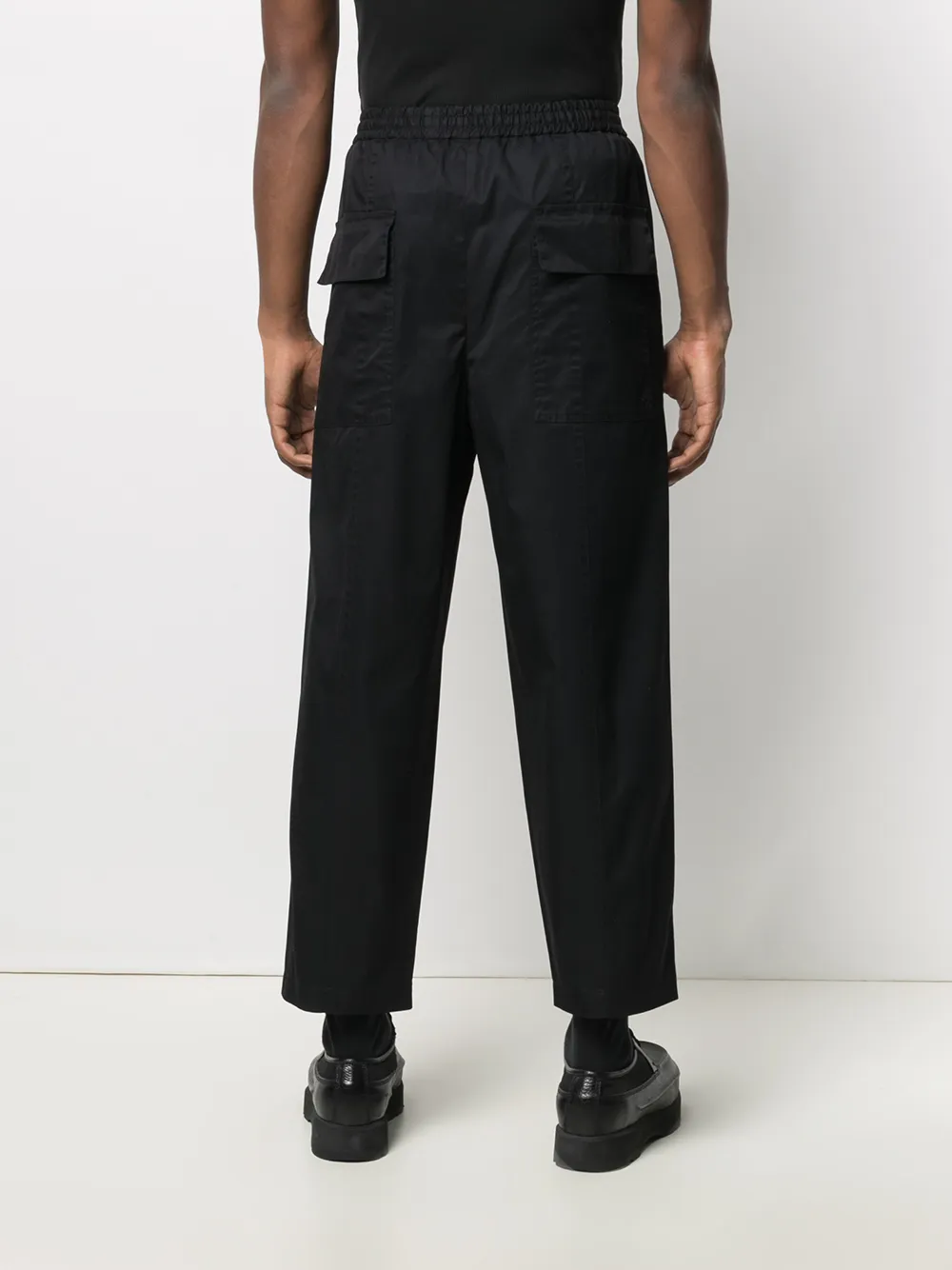 фото Jil sander укороченные брюки прямого кроя