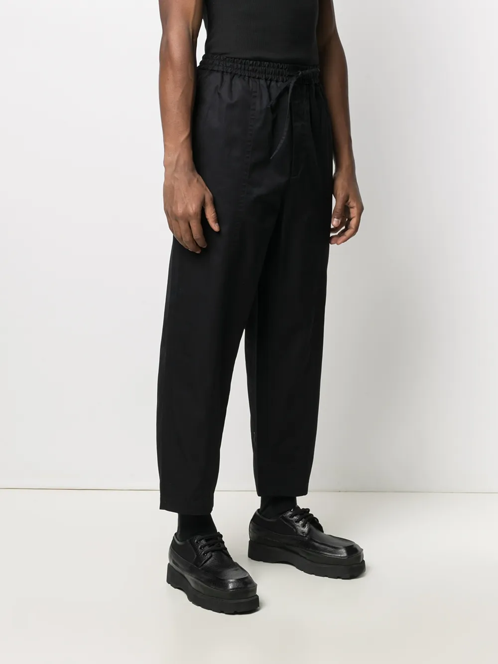 фото Jil sander укороченные брюки прямого кроя