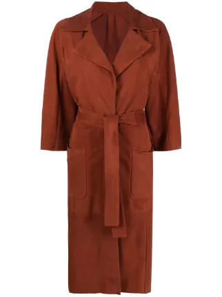 Three quarter trench on sale coat