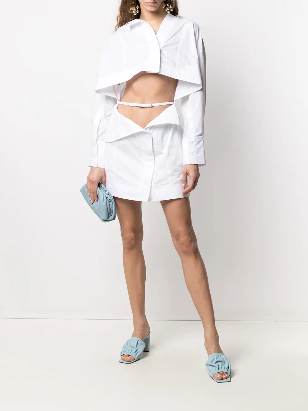 фото Jacquemus платье мини la robe terraio