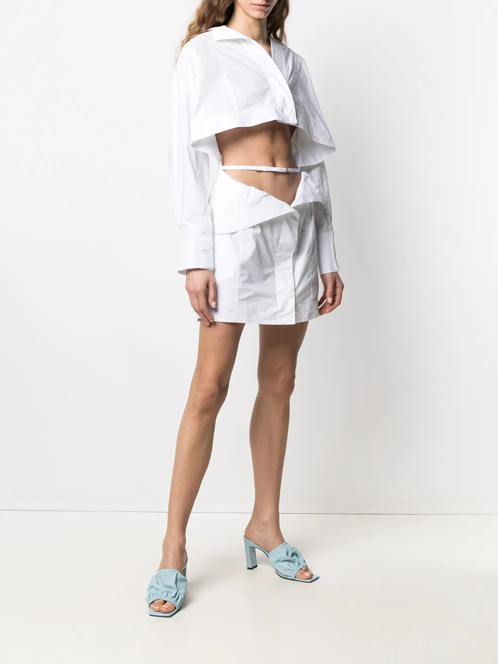 фото Jacquemus платье мини la robe terraio