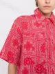 YMC camisa con estampado de bandana