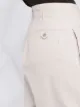 YMC pantalones rectos con pinzas