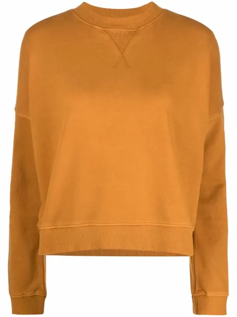 YMC ribbed crew neck sweatshirt