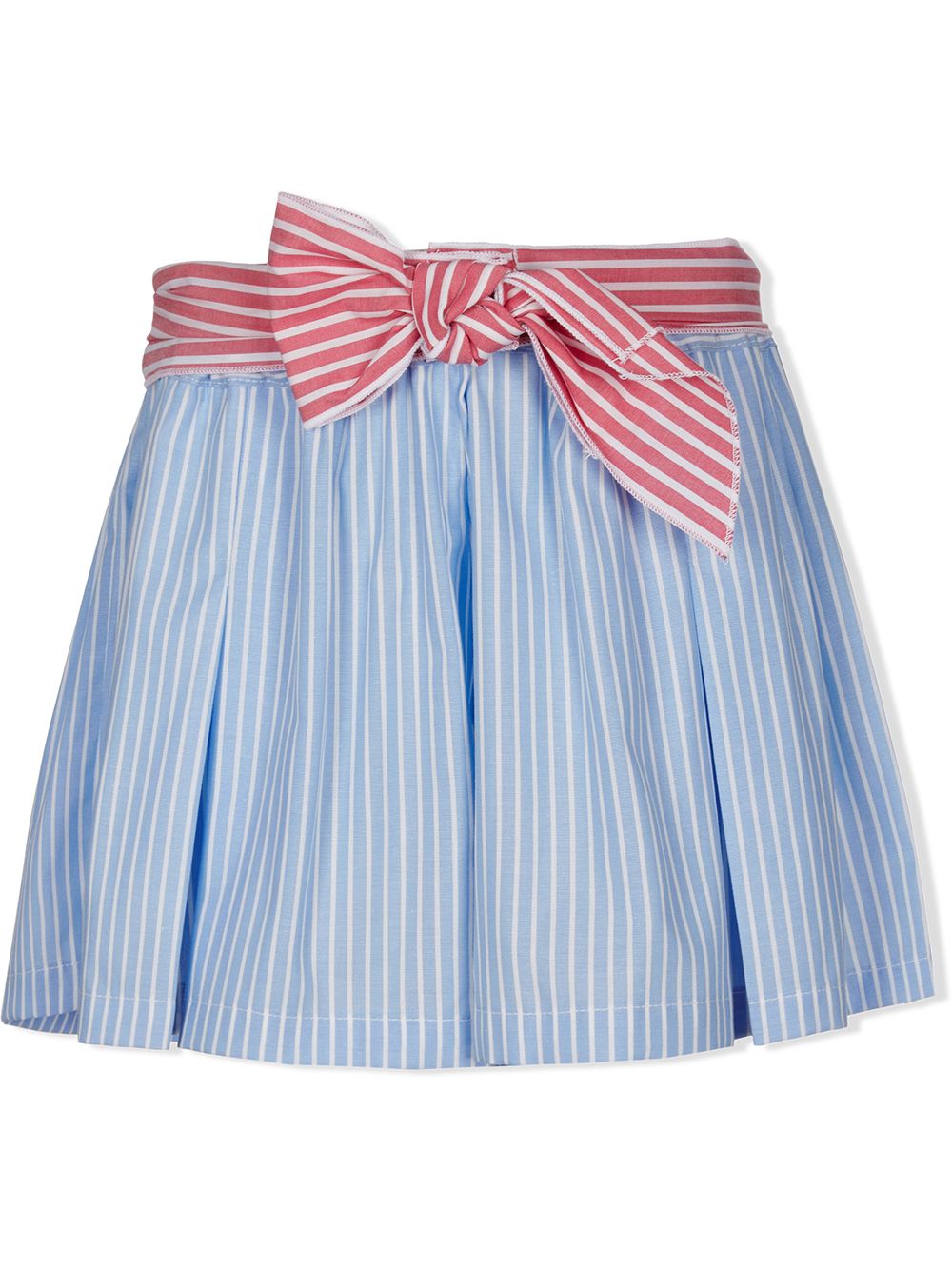 фото Lapin house полосатая юбка мини со складками