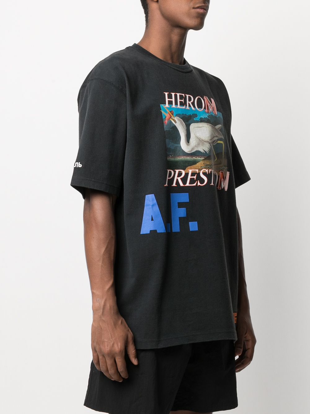 фото Heron preston футболка с логотипом