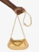 Yuzefi Dinner Roll leather shoulder bag