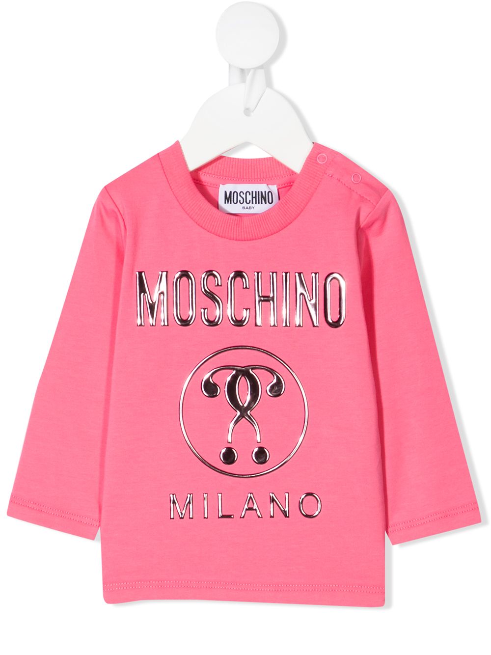 фото Moschino kids толстовка с логотипом