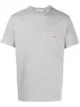 Image 1 of Maison Kitsuné logo-embroidered short-sleeve T-shirt