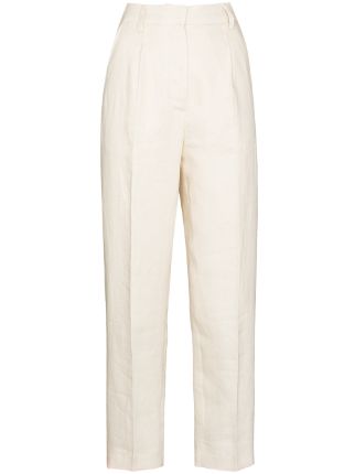 REMAIN Paris Linen Trousers - Farfetch