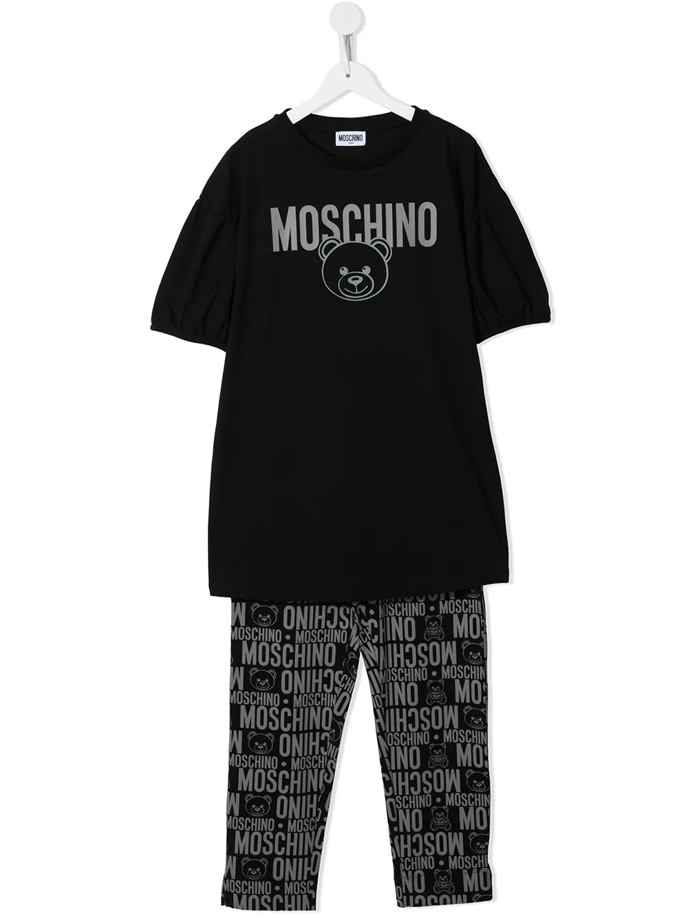 фото Moschino kids комплект из легинсов и футболки