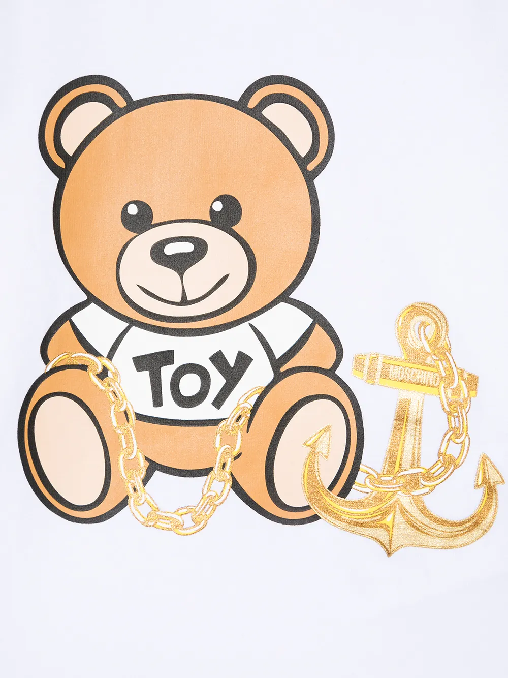 фото Moschino kids футболка teddy bear