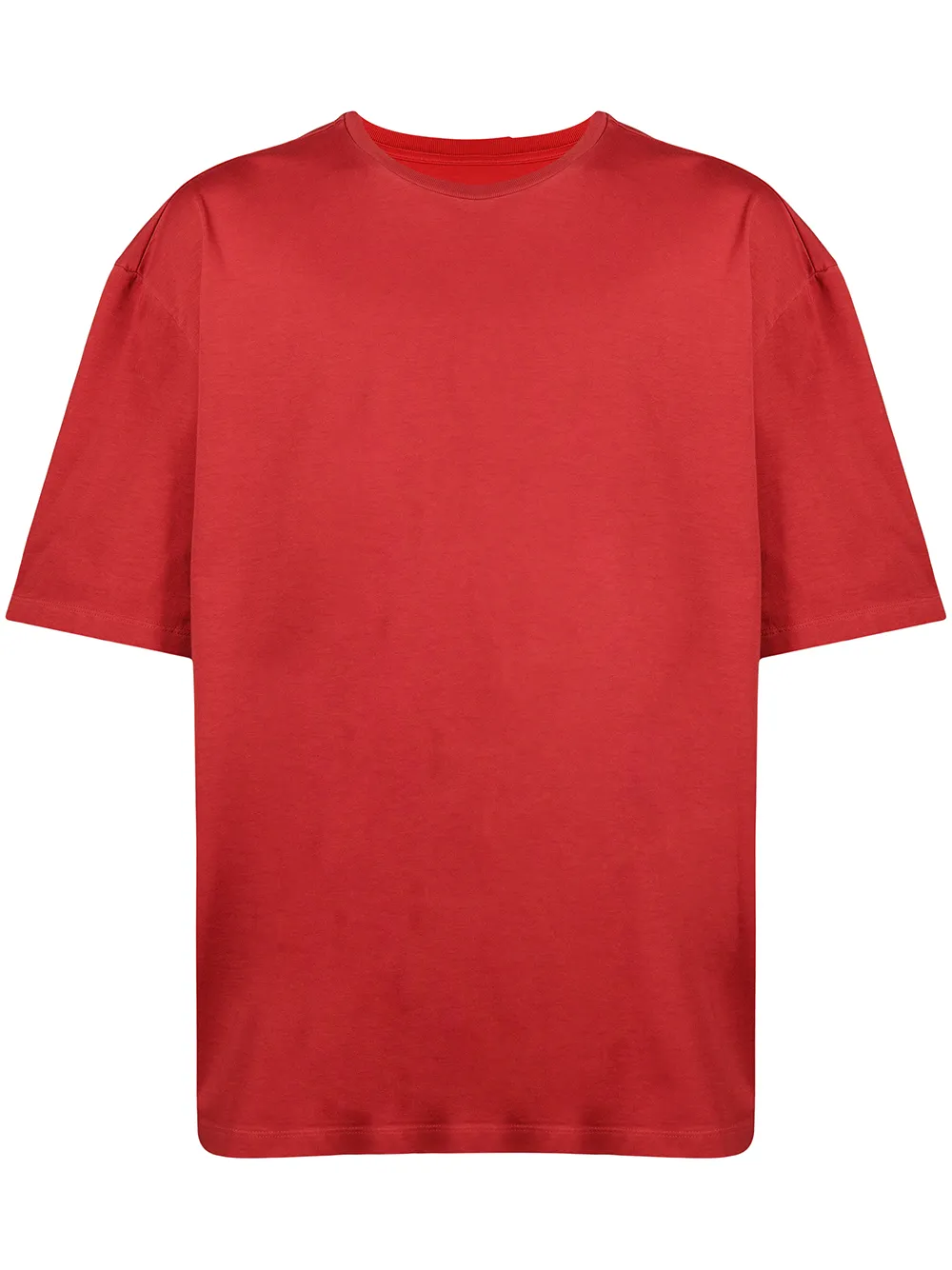 

Maison Margiela drop-shoulder short-sleeve T-shirt - Red