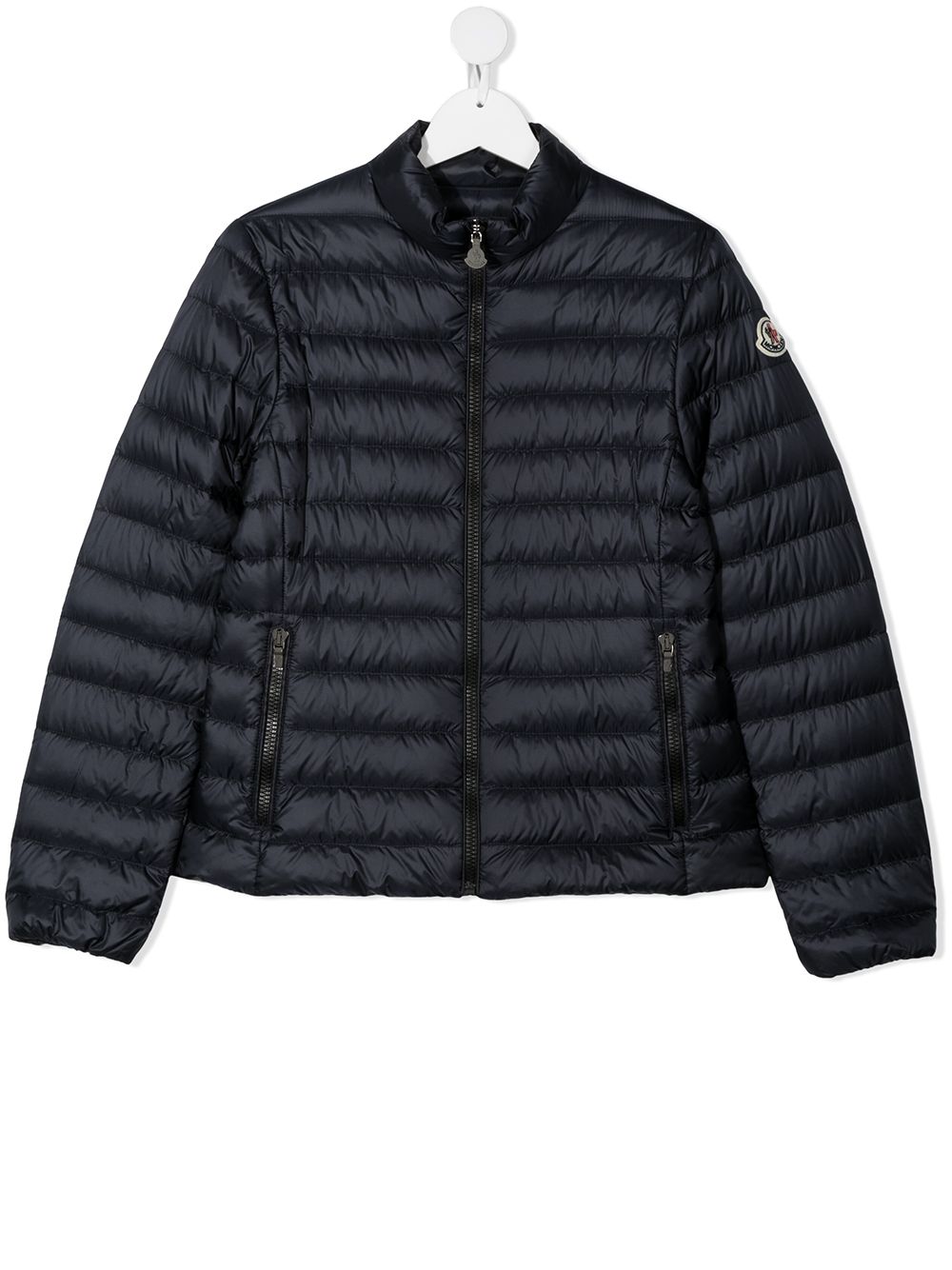 Moncler Teen Kaukara Feather-down Jacket In Blue