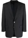 Pierre Cardin Pre-Owned 1990s contrasting lapel blazer - Grey