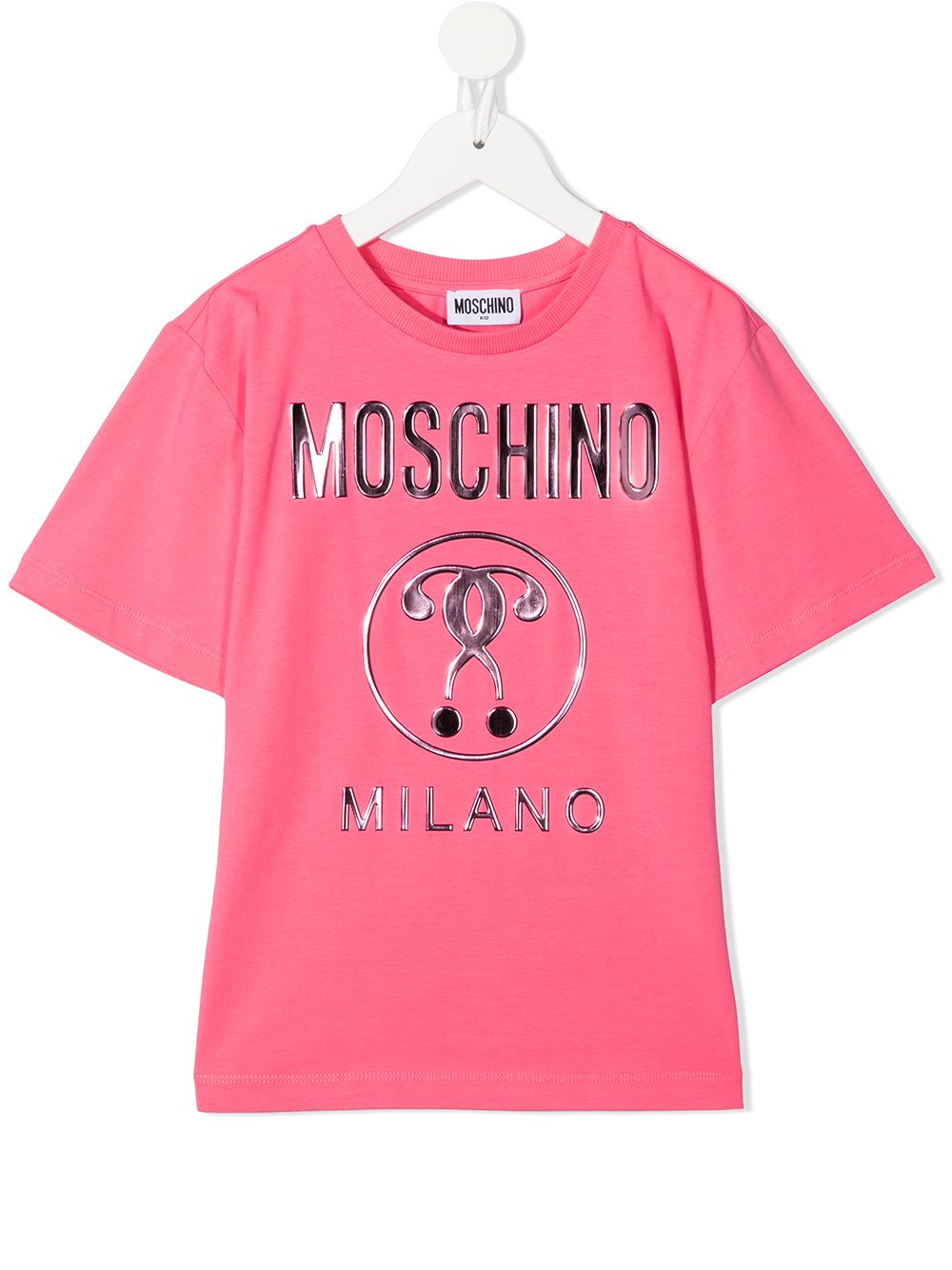 фото Moschino kids футболка с логотипом