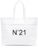 Image 1 of Nº21 logo-print tote bag