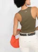 Pinko fine-knit tank top