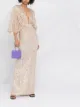 Image 2 of Elisabetta Franchi sequin embellished evening dress