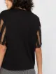 Fabiana Filippi sheer sleeves T-shirt
