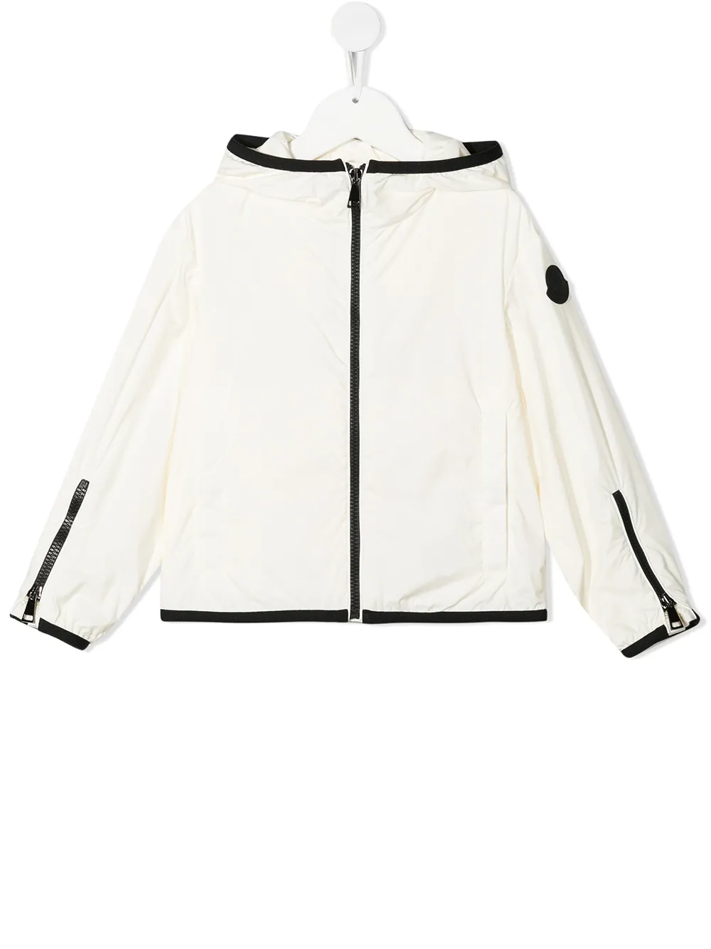 

Moncler Enfant contrast-trim jacket - Neutrals