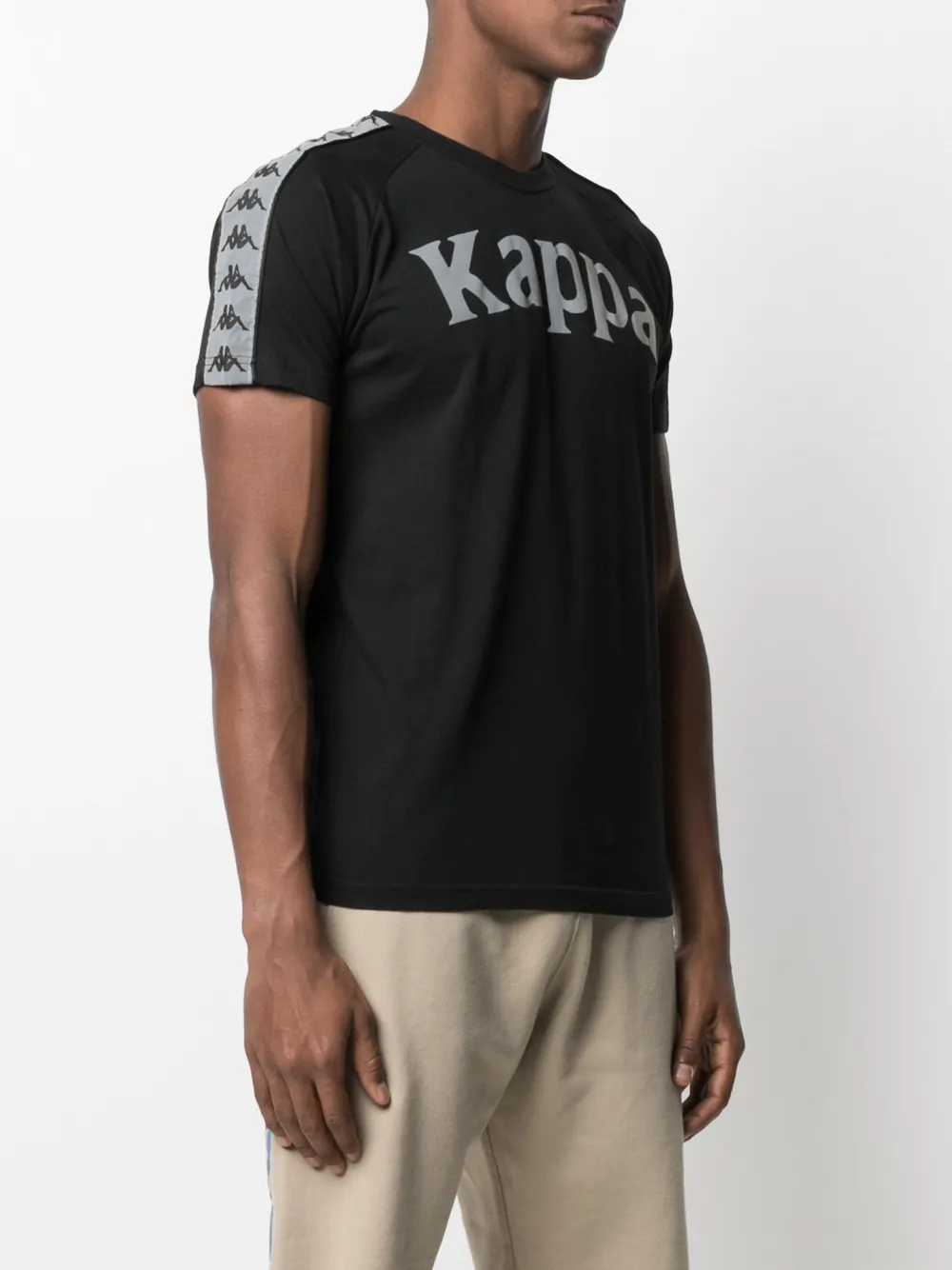 фото Kappa футболка со светоотражающим логотипом