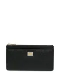 Dolce & Gabbana logo-plaque purse - Black