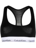 Calvin Klein logo-band bra - Black