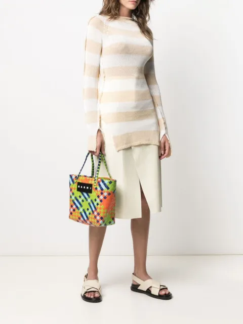 marni woven basket