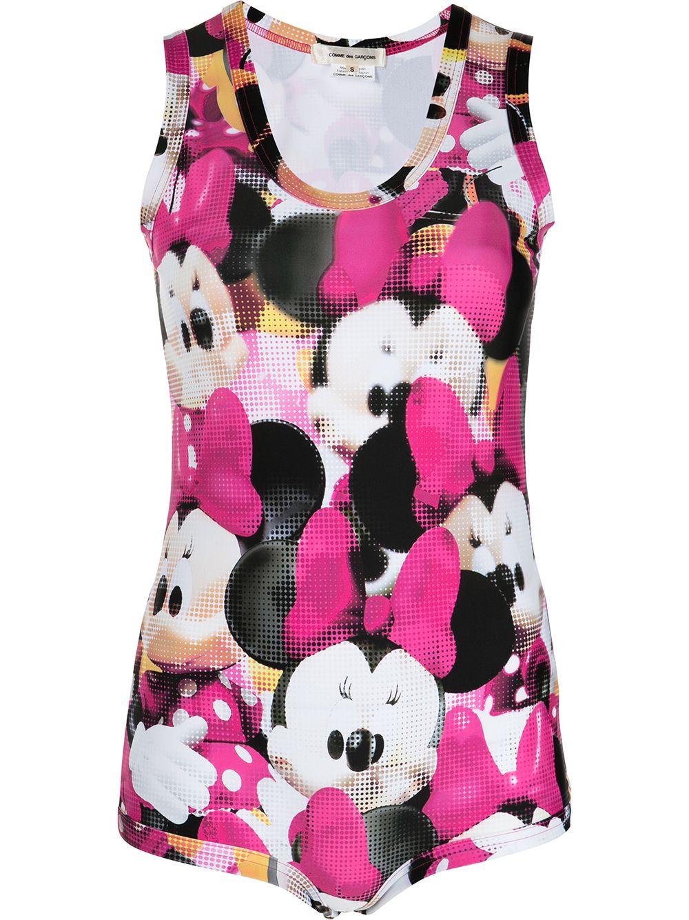 фото Comme des garçons боди minnie mouse