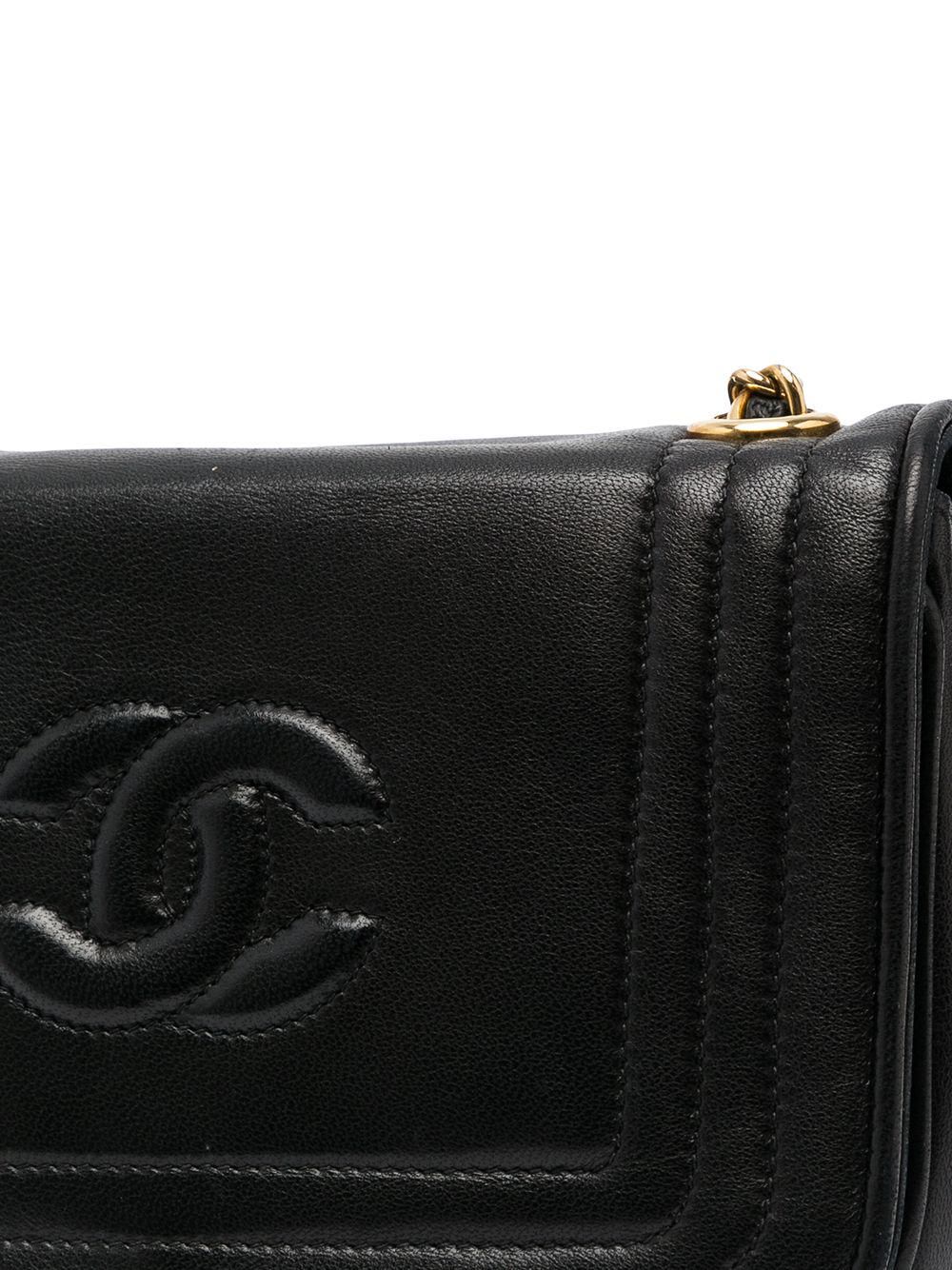 фото Chanel pre-owned сумка на плечо 1985-1993 годов с логотипом cc