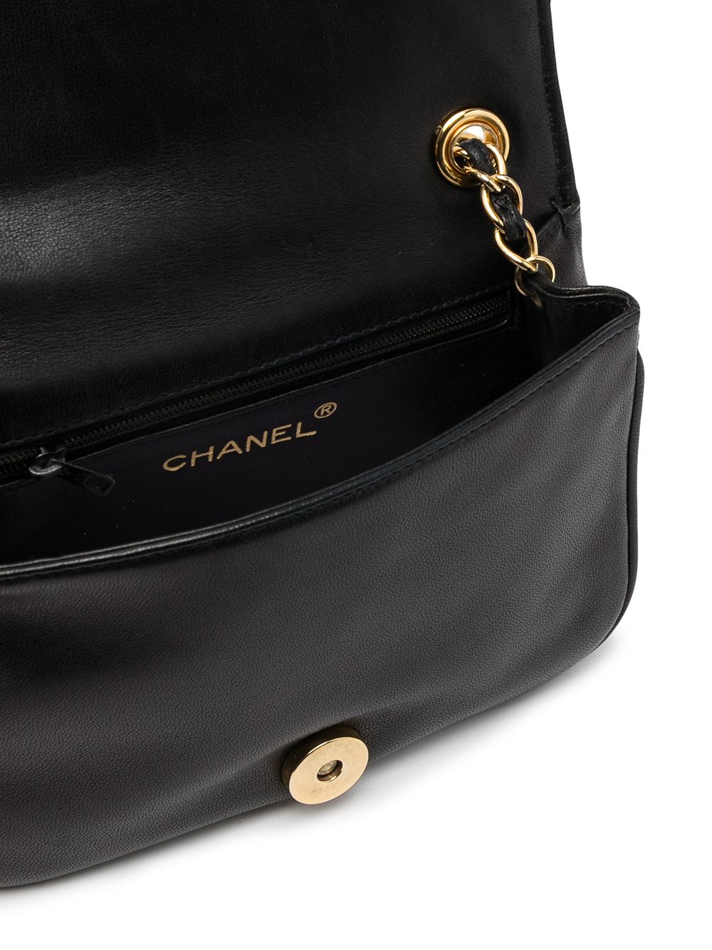 фото Chanel pre-owned сумка на плечо 1985-1993 годов с логотипом cc