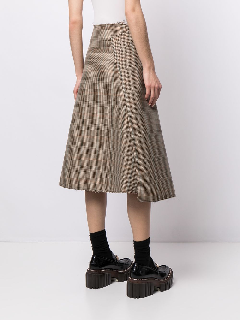 We11done open-front Wrap Skirt - Farfetch