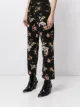 R13 floral boyfriend-cut jeans
