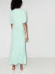 Rixo Poppy micro-print midi dress