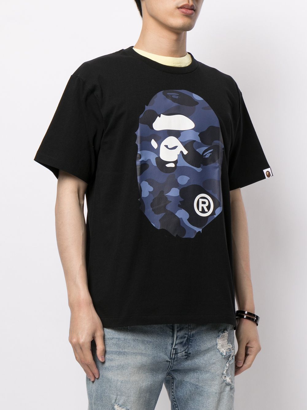 фото A bathing ape® футболка 1st camo big ape head