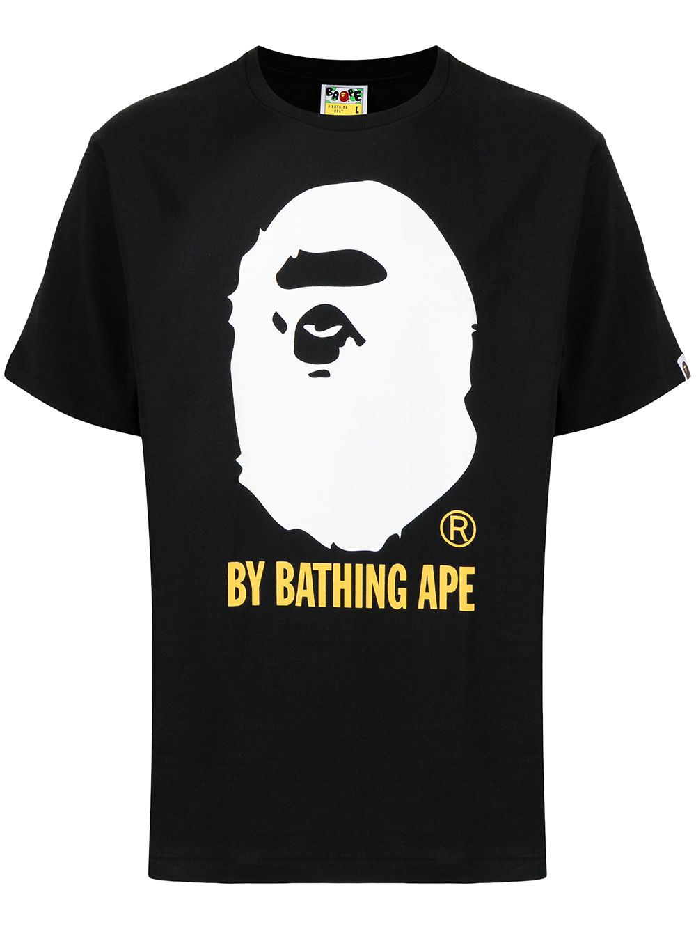 фото A bathing ape® футболка с графичным принтом