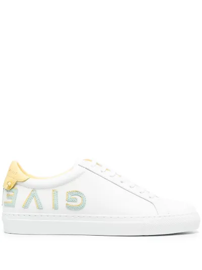 givenchy reverse logo sneakers pink