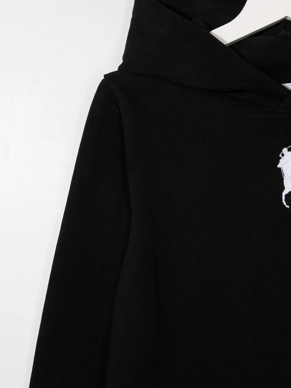 фото Ralph lauren kids платье с капюшоном и вышитым логотипом