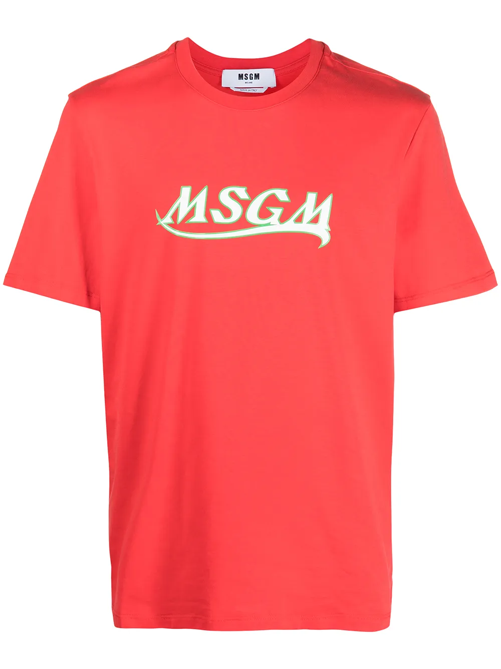 фото Msgm футболка с логотипом