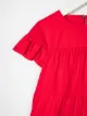 Touriste gathered ruffle dress