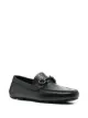 Image 2 of Salvatore Ferragamo Gancini-logo loafers